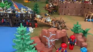 Civil War ACW  Diorama  Playmobil  Western battle [upl. by Nitsuj]