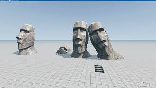 Importing an Easter Island Head in BeamNG  Question from Comments [upl. by Landsman472]