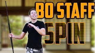 Fastest Collapsible Bo Staff Spinning Tutorial [upl. by Agnes]