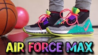 Nike Air Force MAX Performance Review [upl. by Nerraf]