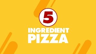 Five Ingredient Pizza  Quick Recipe [upl. by Lawtun998]