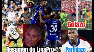 RESULTADOS DE LIGAPRO DEL FIN DE SEMANA GOLAZO DE HINCAPIÉ Y ECUATORIANOS EN EL EXTERIOR 🇪🇨 [upl. by Aneeles]