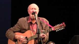 Pete Seeger American Folk Musician Performs Columbia University  New York City [upl. by Pallas856]