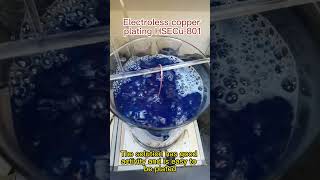 Electroless copper plating process for steel parts [upl. by Secnarf688]