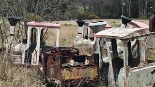 Abandoned Loudoun Castle theme park in 2019 [upl. by Akenor]