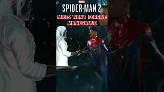 MILES WONT FORGIVE MRNEGATIVE 👐spiderman [upl. by Hanikehs]