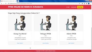 Aplikasi PPDB dan PSB Online Berbasis Web Untuk Sekolah Dasar Sederhana dan Mudah Digunakan [upl. by Eiramanit]