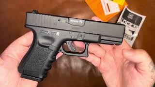 Umarex Glock 19 Gen3 177 Caliber BB Gun Air Unboxing [upl. by Aekerly]