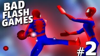 Bad SpiderMan Flash Games Part 2 [upl. by Valerlan]