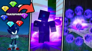 Sonic Ultimate RPG  How to Unlock Dark Super Sonic Form In Sonic Universe RPG Roblox [upl. by Slotnick815]