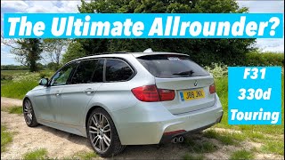 F31 BMW 330d Touring Review  Ultimate Family Wagon  4K [upl. by Nomaj]