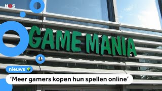 Gamewinkel Game Mania heeft geldproblemen [upl. by Baumbaugh]