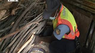 Ohangwena police confiscated alcohol from Ekolola informal settlement NBC [upl. by Clea]