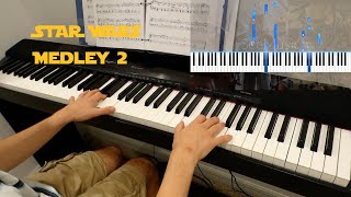 Star Wars Medley 2  Piano Covers of Greivious Theme Main Theme amp More Medley Palooza Session 2 [upl. by Ori]