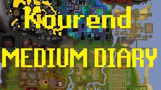 Kourend and Kebos Medium Diary OSRS Guide [upl. by Tore52]