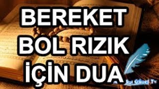 Bereket Bol Rızık Ve İşsizlikten Kurtulmak İçin Zenginlik Duası Olana Kadar Okunmalı [upl. by Lleumas]