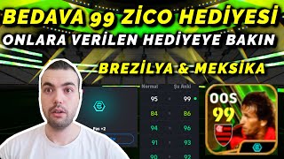 BEDAVA 99 EPİC ZİCO HEDİYESİ 😯 KİMLERE NASIL VERİLMEKTE 🥹BU KADARINI BEKLEMİYORDUM eFootball 2024 [upl. by Baugh]