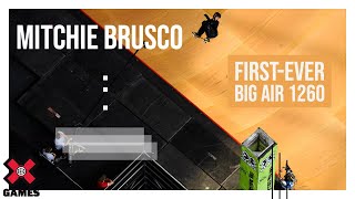 MITCHIE BRUSCO Firstever Big Air 1260  World of X Games [upl. by Eilrahs259]