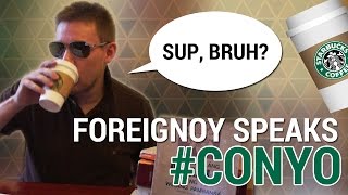 How to Speak Conyo Understanding Conyo Language with foreigner Chris Urbano TOTES FUN [upl. by Yelkao290]