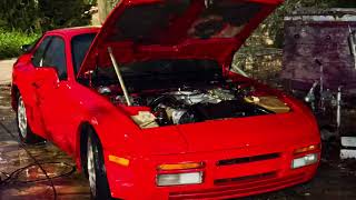 A barn find in Greece Porsche 944 turbo American specs [upl. by Aiuqenehs]