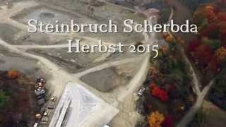 Steinbruch Schotterwerk Scherbda Herbst 2015 [upl. by Lecram978]