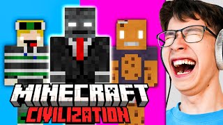 MINECRAFT Ultimate Civilization Movie Funny Animation [upl. by Spracklen]