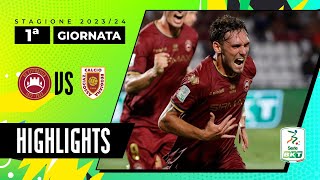 HIGHLIGHTS  Cittadella vs Reggiana 10  SERIE BKT [upl. by Anhaj883]