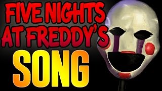 FIVE NIGHTS AT FREDDYS SONG quotTHE PUPPET SONGquot Lyric Video [upl. by Midan622]