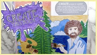 Create This Book Episode 7 Moriah Elizabeth Bob Ross Foot Painting and more [upl. by Fantasia]