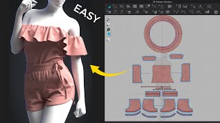 BeginnerFriendly Guide Create Your Own Marvelous Designer Dress [upl. by Kannan]