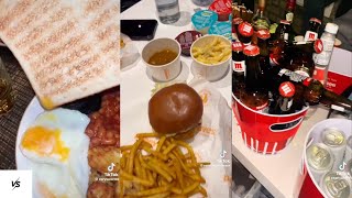 what I eat in a day as a fat person  tiktok compilation UK [upl. by Nediarb]