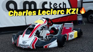 Provo il Kart KZ CHARLES LECLERC 2022  Birel ART s14 al South Garda Karting [upl. by Llenrep60]