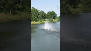 Traxxas XMaxx  Dock Jump to HYDROPLANE on WATER [upl. by Jamey844]