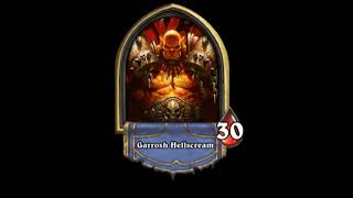 Garrosh Hellscream All Hero Quotes  Hearthstone [upl. by Waldman387]