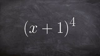 Use binomial expansion to expand a binomial to the fourth power [upl. by Meingoldas872]