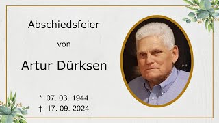 Abschiedsfeier von Artur Dürksen [upl. by Kern]