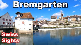 Bremgarten Switzerland 4K Historical City Aargau [upl. by Nodyarb353]