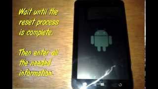 How To Reset A ZTE Light Tab [upl. by Oakman]