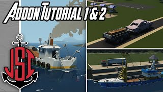 Fishing in Stormworks  JSI Marine Industry Addon Tutorial 1 amp 2 [upl. by Sleinad]