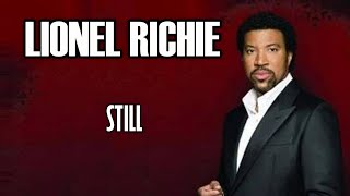 Still  Lionel Richie Karaoke [upl. by Elagiba]