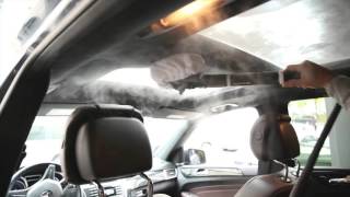 How to Clean Car Headliners with a Steam Cleaner [upl. by Adoree287]