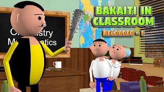 BAKAITI IN CLASSROOM RELOADED1  MSG TOONS Comedy Funny Video [upl. by Herminia254]