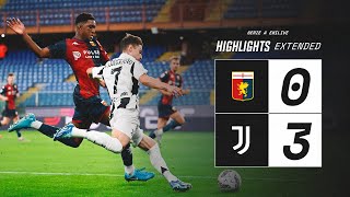 Genoa 03 Juventus  EXTENDED Highlights Serie A  Vlahovic amp Conceição Goals [upl. by Elisabetta]