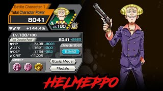 HELMEPPO GAMEPLAY  ONE PIECE BOUNTY RUSH  OPBR [upl. by Anikahs]