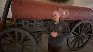 Braddock’s Battlefield Cannons and wagons talk by Matt G and Lafayette exhibit [upl. by Brotherson]