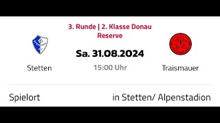 SV Stetten U23 gegen SC Traismauer U23 [upl. by Lig]