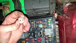 2012 Cruze Starter Relay Starter Fuse and Troubleshooting [upl. by Nivert]