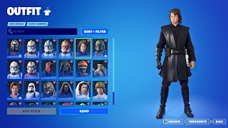 Fortnite All Star Wars Skins 2019  2023 [upl. by Aliemaj]