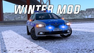 WINTER Mod is HERE   TruckersMP Game Moderator [upl. by Krystalle]