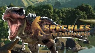 speckles the tarbosaurus Jurassic world evolution 2 [upl. by Rhonda208]